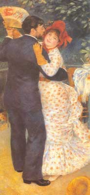 Pierre August Renoir, Dance in the Country Fine Art Reproduction Oil Painting