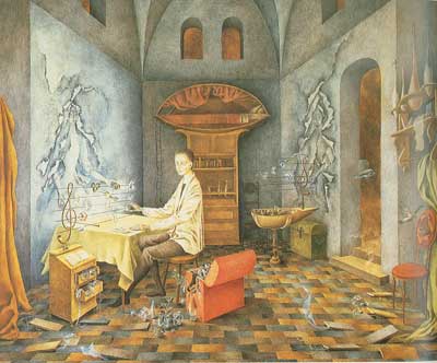 Remedios Varo, Solar Music Fine Art Reproduction Oil Painting