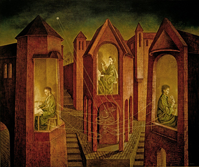 Remedios Varo, Three Destinies Fine Art Reproduction Oil Painting