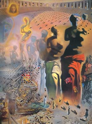 Salvador Dali, Assumta Copuscularia Lapslazulina Fine Art Reproduction Oil Painting