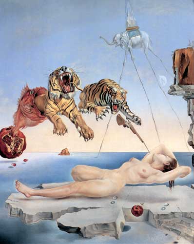 Salvador Dali, One Second before Awakening from a Dream Fine Art Reproduction Oil Painting