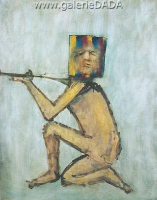 Sidney Nolan, Figures Fine Art Reproduction Oil Painting