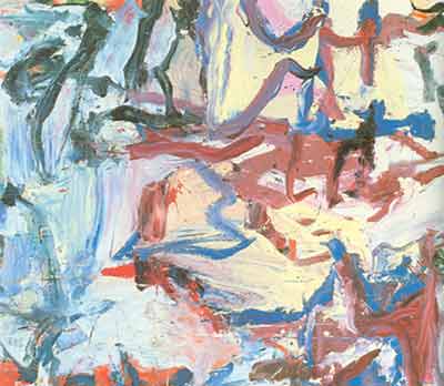 Willem De Kooning, Whose Name Was Writ in Water Fine Art Reproduction Oil Painting