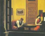 Edward Hopper, Room in New York Fine Art Reproduction Oil Painting