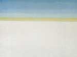 Georgia OKeeffe, Sky with Flat White Cloud Fine Art Reproduction Oil Painting