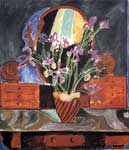 Henri Matisse, Vase with Iris Fine Art Reproduction Oil Painting