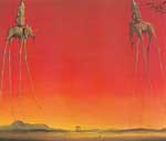 Salvador Dali, The Elephants Fine Art Reproduction Oil Painting