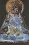 Salvador Dali, The Virgin of Guadalupe Fine Art Reproduction Oil Painting