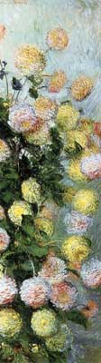 riproduzione-quadri-di Claude Monet Dahlias