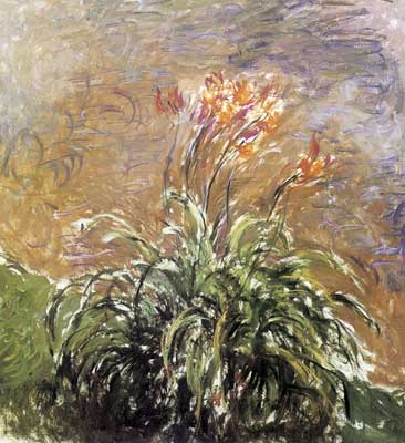 riproduzione-quadri-di Claude Monet Hemerocallis