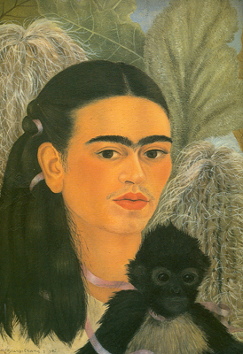 riproduzione-quadri-di Frida Kahlo Fulang - Io e Chang