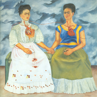 riproduzione-quadri-di Frida Kahlo Le due Fridas