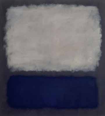 riproduzione-quadri-di Mark Rothko Blu e grigio