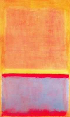 riproduzione-quadri-di Mark Rothko Senza titolo 1954