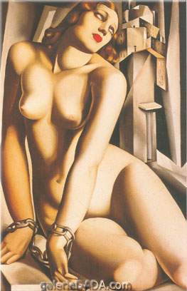 riproduzione-quadri-di Tamara de Lempicka Andromeda