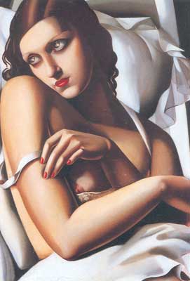 riproduzione-quadri-di Tamara de Lempicka Il Convalescente