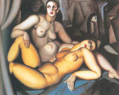 riproduzione-quadri-di Tamara de Lempicka Prospettiva