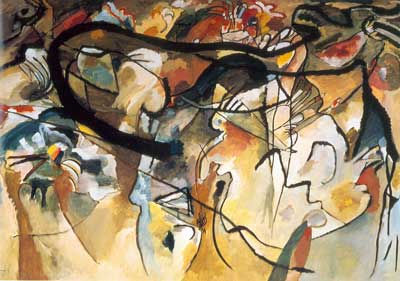 riproduzione-quadri-di Vasilii Kandinsky Composizione V