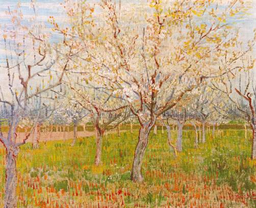 riproduzione-quadri-di Vincent Van Gogh Il Orchard