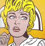 Riproduzione quadri di Roy Lichtenstein Infermiere