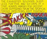 Riproduzione quadri di Roy Lichtenstein Takka takka